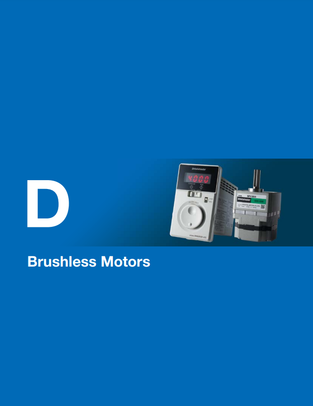 ORIENTAL MOTOR BRUSHLESS MOTORS - KC TPS